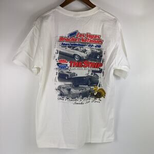 2006 Y2K Las Vegas Mens Lrg Drag Race Bracket Nationals The Strip Racing T-Shirt